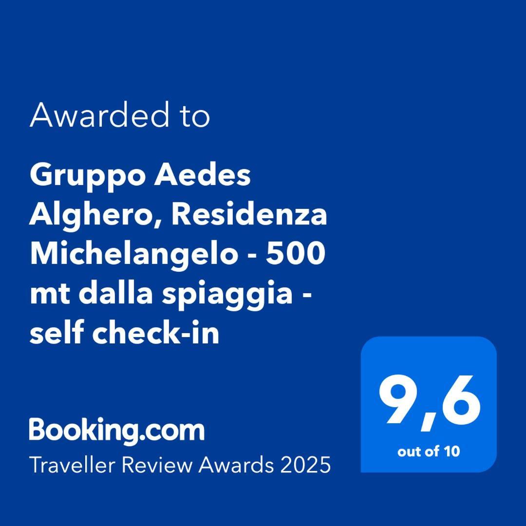 Gruppo Aedes Alghero, Residenza Michelangelo - 500 Mt Dalla Spiaggia Екстер'єр фото